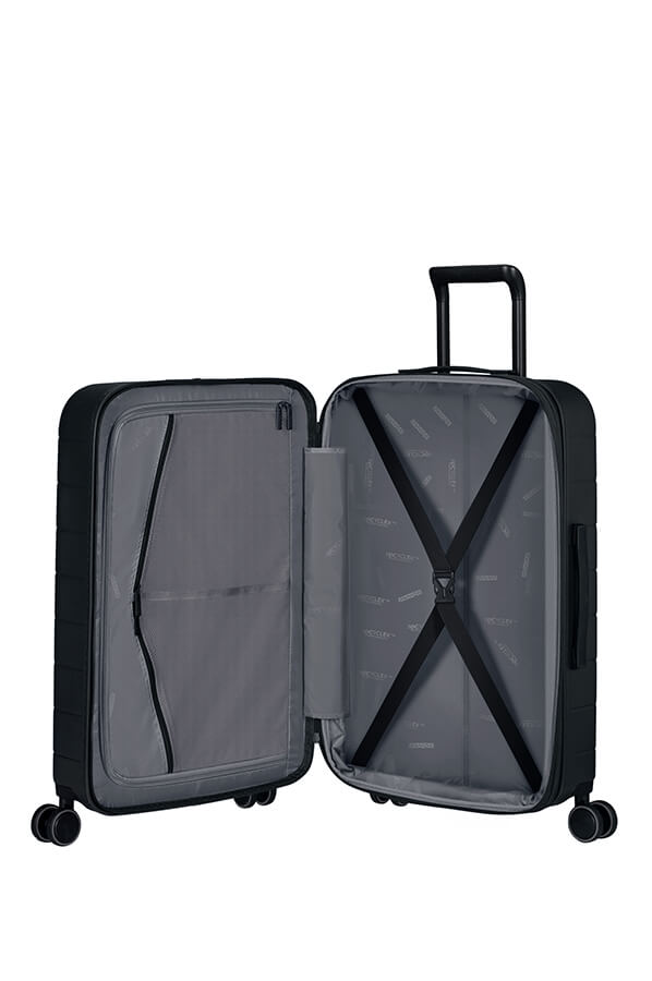 American Tourister Novastream 67cm Medium Spinner | Dark Slate - iBags - Luggage & Leather Bags