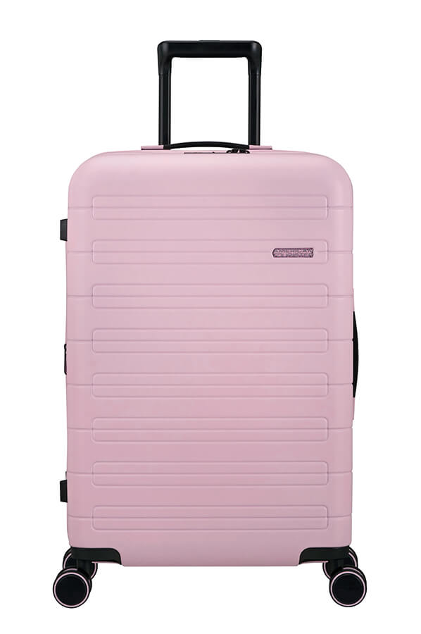 American Tourister Novastream 67cm Medium Spinner | Soft Pink - iBags - Luggage & Leather Bags
