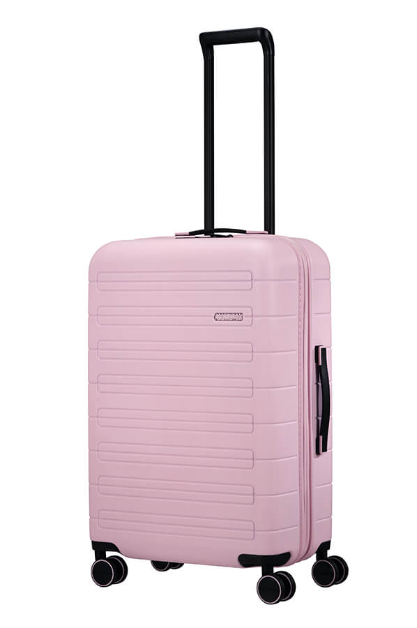 American Tourister Novastream 67cm Medium Spinner | Soft Pink - iBags - Luggage & Leather Bags