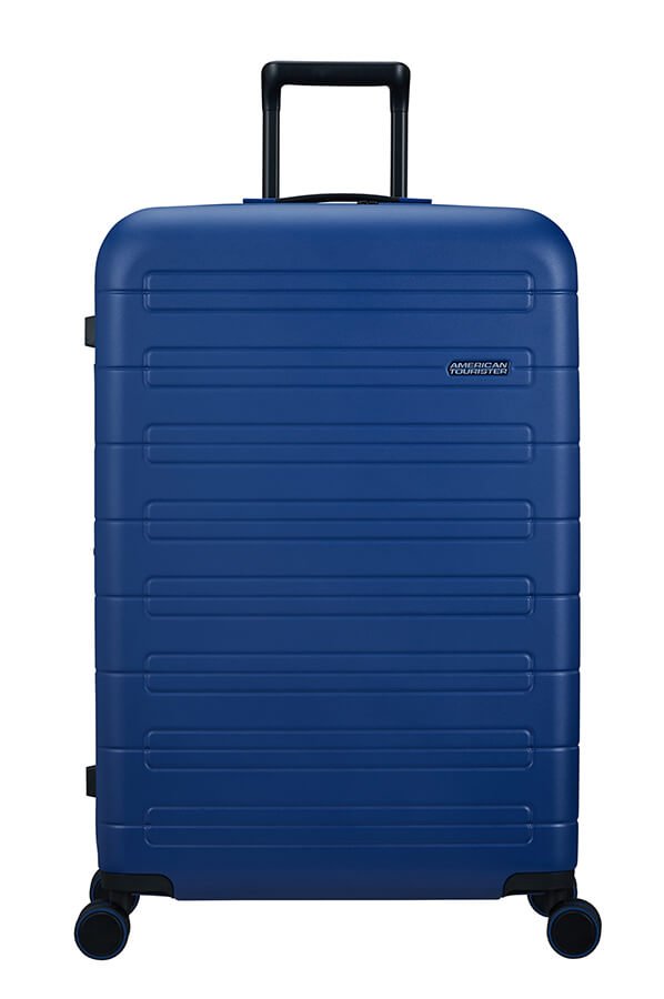 American Tourister Novastream 77cm Large Spinner | Navy Blue - iBags - Luggage & Leather Bags