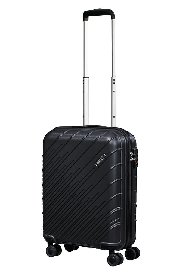 American Tourister Speedstar 55cm TSA Cabin Spinner | Black - iBags - Luggage & Leather Bags