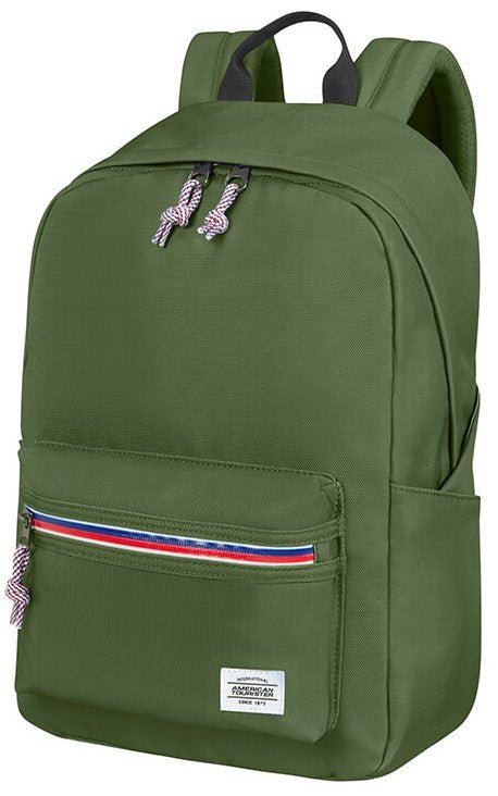 American Tourister Upbeat Backpack | Olive - iBags - Luggage & Leather Bags