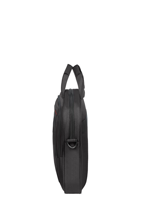 American Tourister Work 14.1" Laptop Brief | Black/Orange - iBags - Luggage & Leather Bags