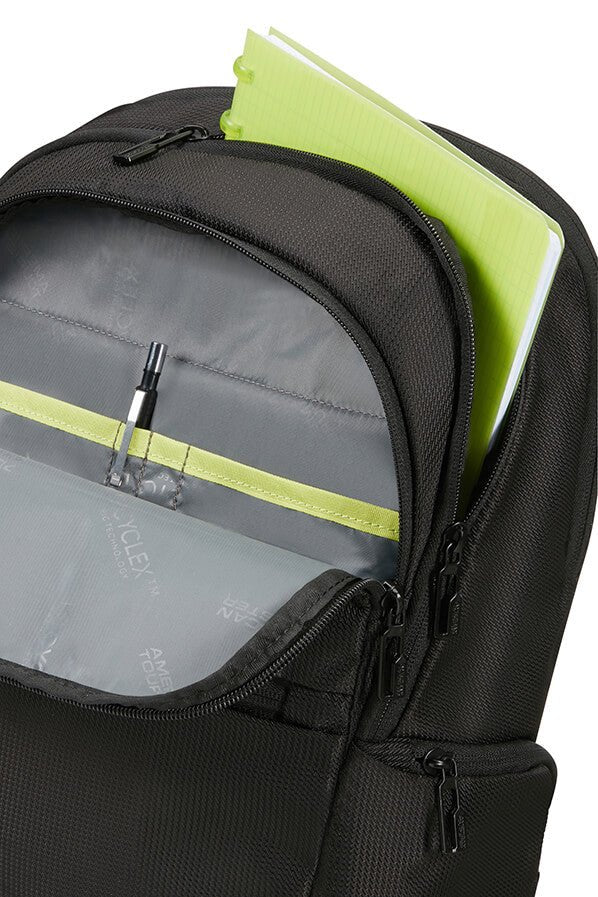 American Tourister Work-E 15.6" Laptop Backpack | Black - iBags - Luggage & Leather Bags