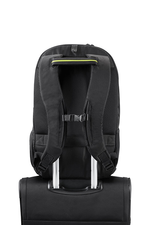 American Tourister Work-E 17.3" Laptop Backpack | Black - iBags - Luggage & Leather Bags