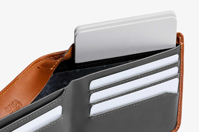 Bellroy Hide & Seek Wallet | Caramel - iBags - Luggage & Leather Bags