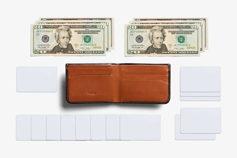 Bellroy Hide & Seek Wallet | Java - iBags - Luggage & Leather Bags