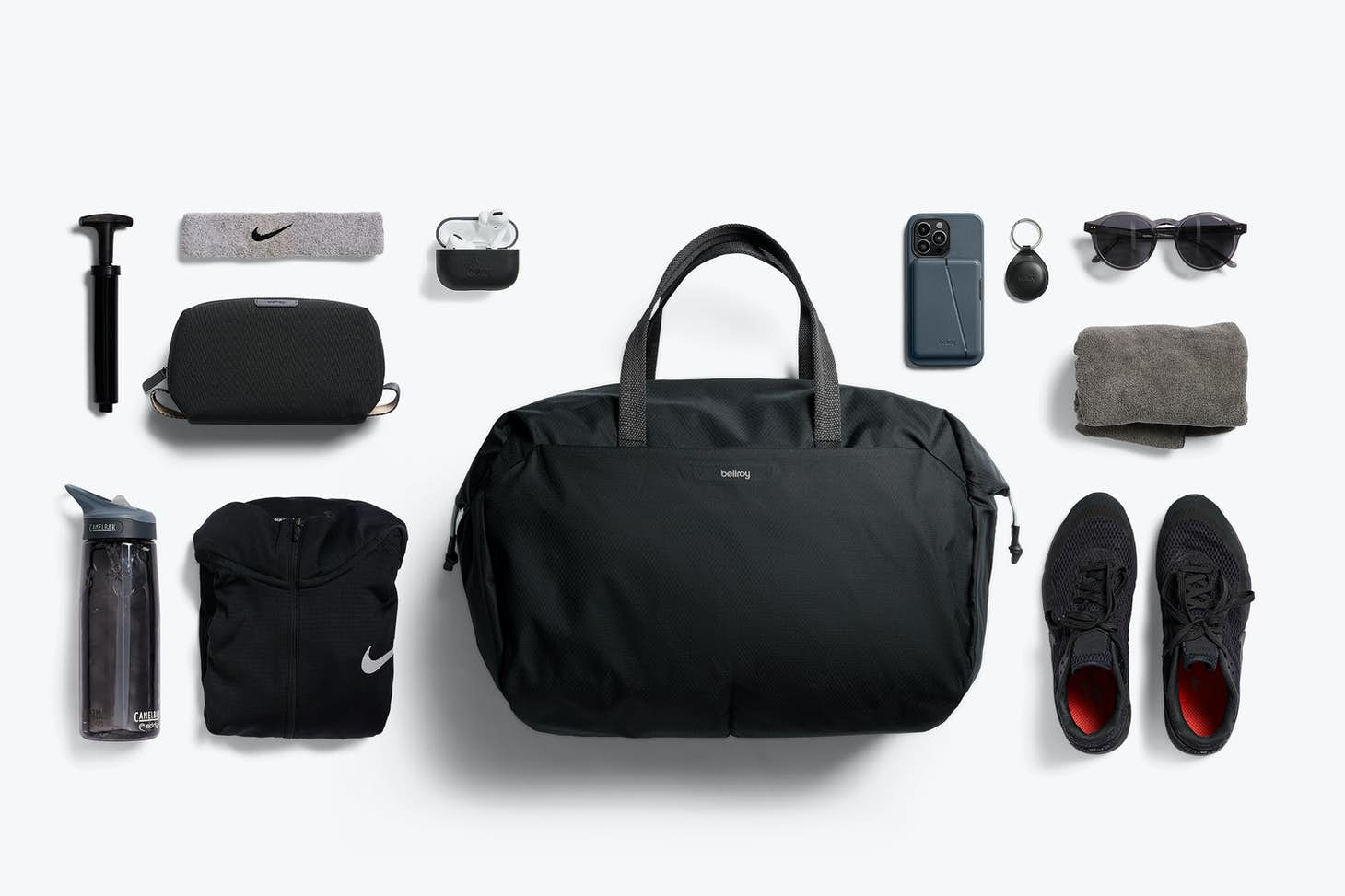 Bellroy Lite Duffel | Shadow (Leather Free) - iBags - Luggage & Leather Bags