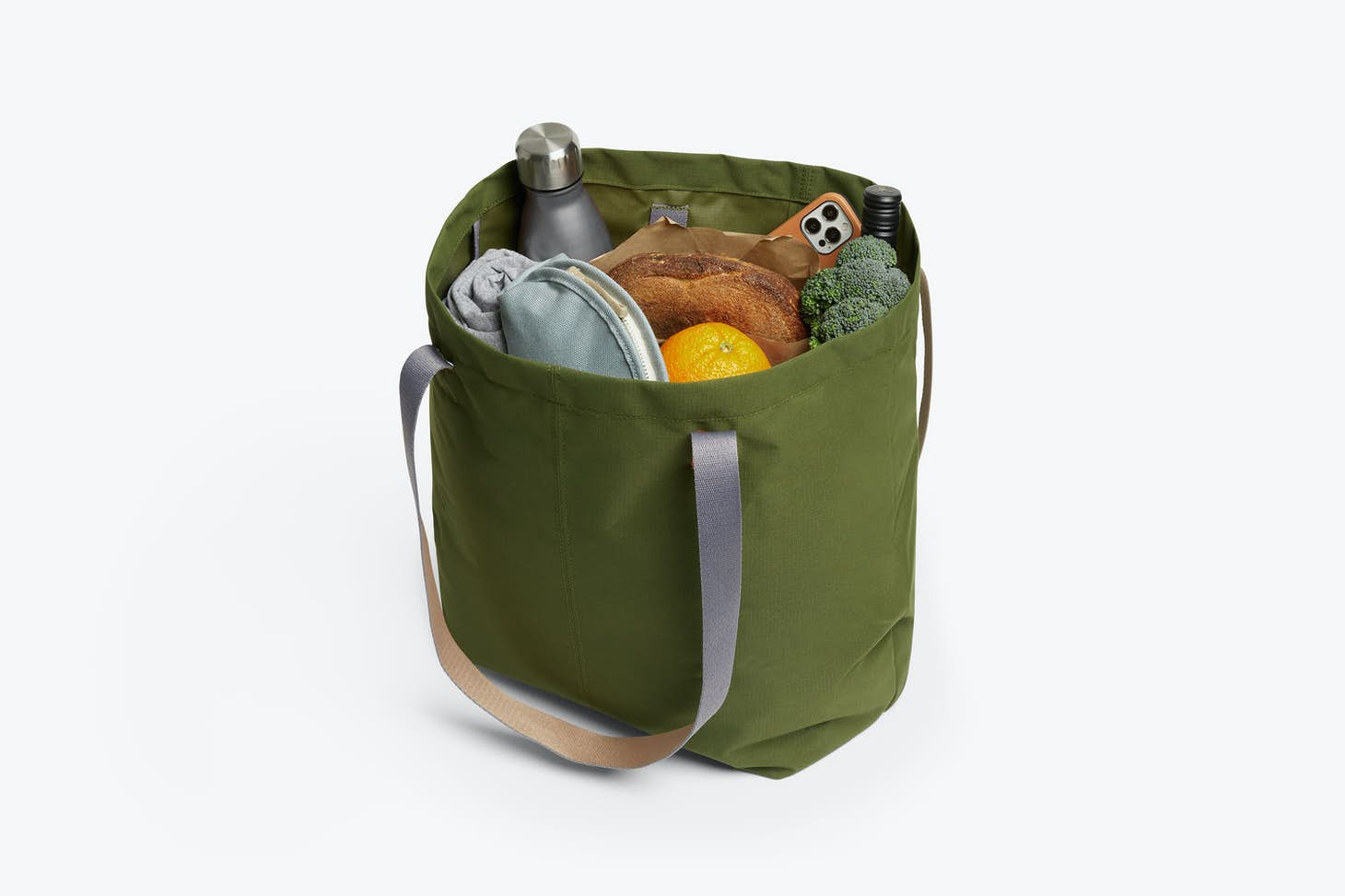 Bellroy Market Tote | Ranger Green (Leather Free) - iBags - Luggage & Leather Bags