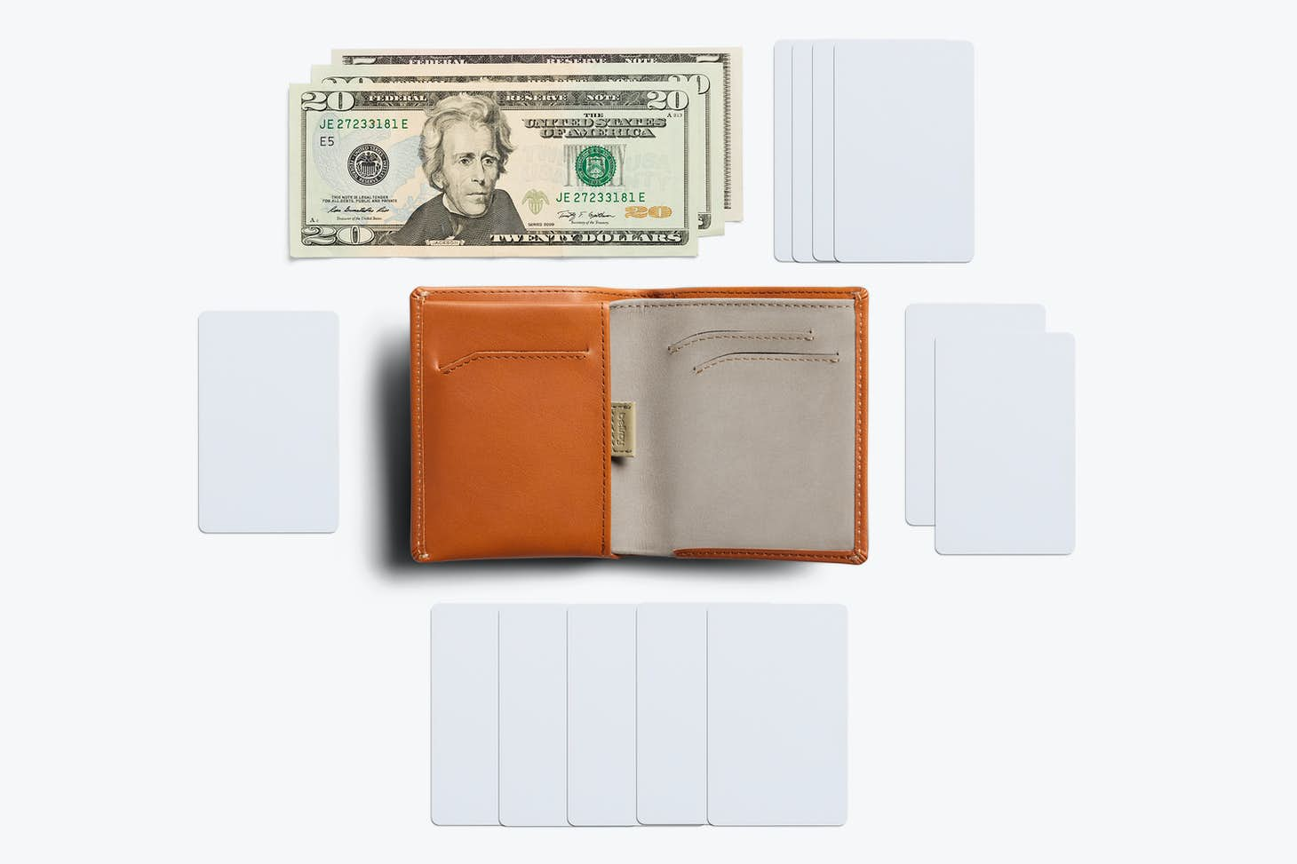 Bellroy Note Sleeve | Terracotta - iBags - Luggage & Leather Bags