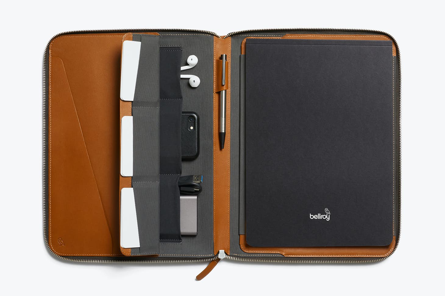 Bellroy Work Folio A4 | Caramel - iBags - Luggage & Leather Bags