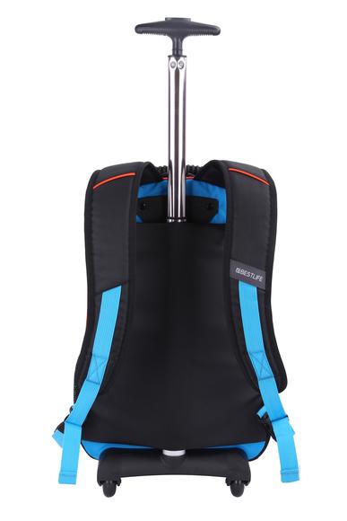 Bestlife 15.6" Laptop Trolley Backpack | Orange - iBags.co.za