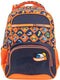 Bestlife Campus Hawaii Backpack| Navy/Orange - iBags.co.za