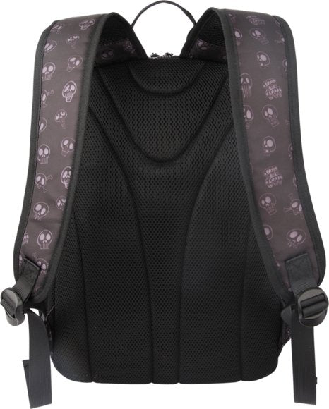 Bestlife Campus Skulls Laptop Backpack for 15,6" | Black - iBags.co.za