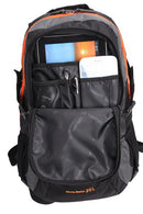 Bestlife Summit Travel Laptop Backpack with Raincover for 15,6" | Black/Orange - iBags.co.za