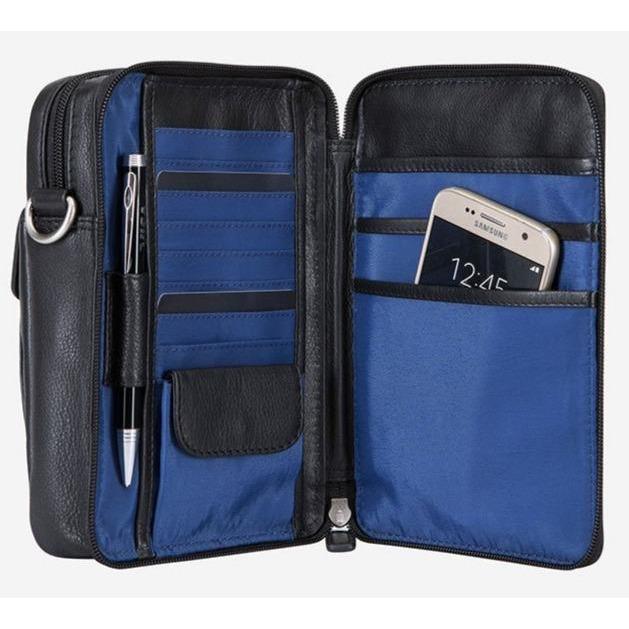 Brando Armstrong Crossbody Travel Bag Black - iBags.co.za