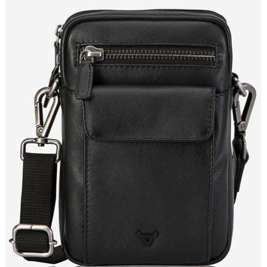 Brando Armstrong Crossbody Travel Bag Black - iBags.co.za