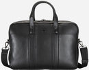Brando Armstrong Double Zip 15" Laptop Bag | Black - iBags - Luggage & Leather Bags