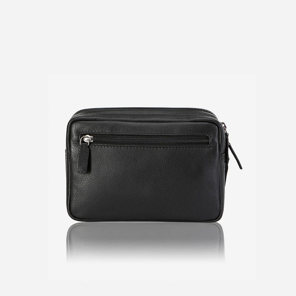 Brando Armstrong Gents Bag with Handstrap | Black - iBags - Luggage & Leather Bags