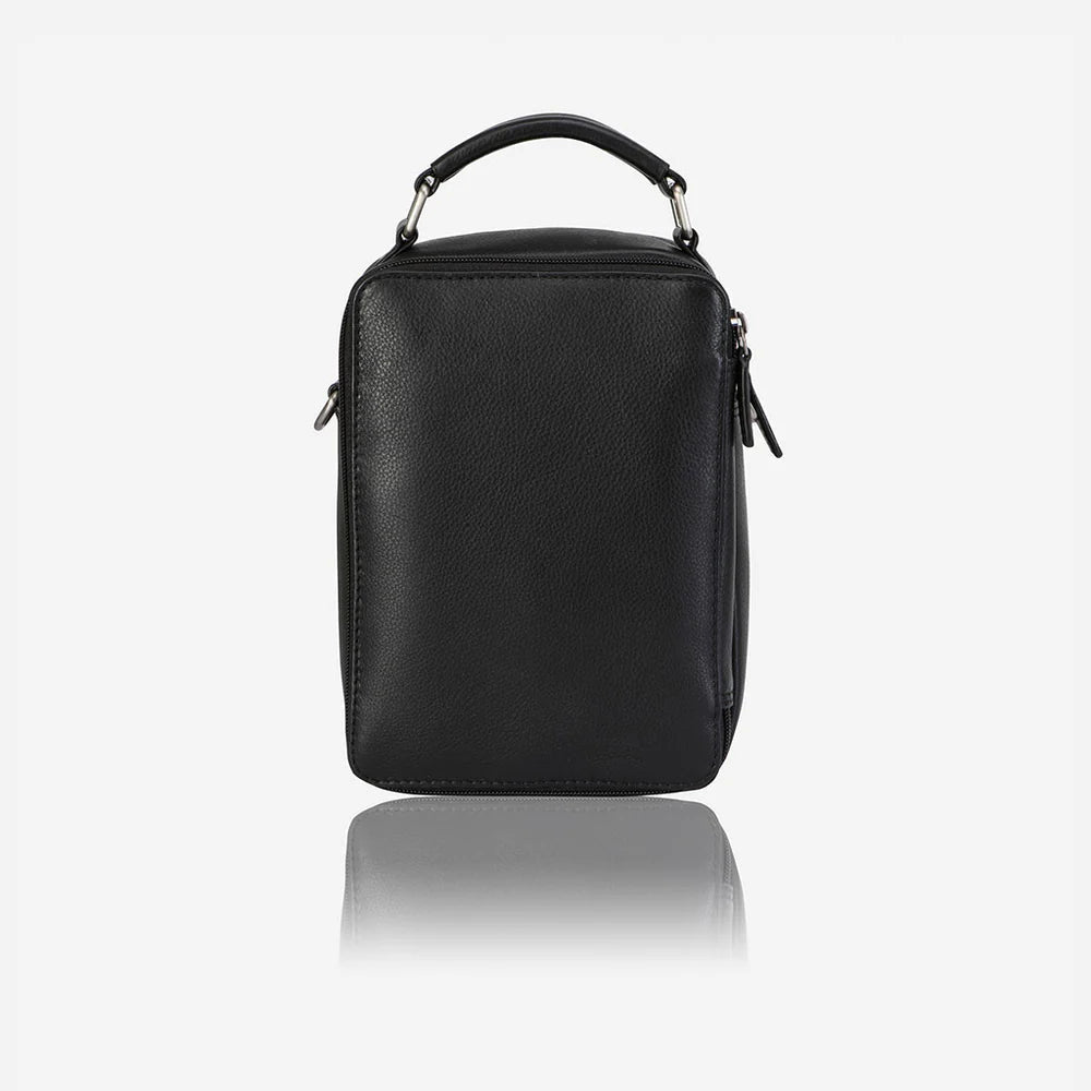 Brando Armstrong Gent'S Bag With Top Handle | Black - iBags - Luggage & Leather Bags