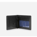 Brando Armstrong Wallet With Money Clip | Black - iBags - Luggage & Leather Bags