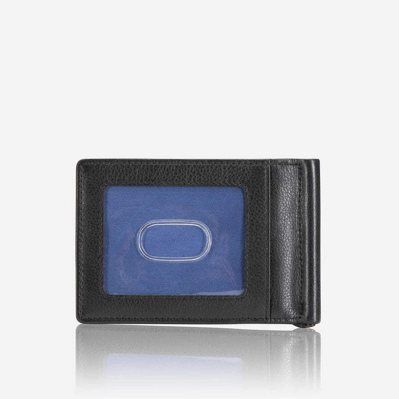 Brando Armstrong Wallet With Money Clip | Black - iBags - Luggage & Leather Bags