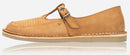 Brando Charlie Natalie T-Bar Shoe | Tan - iBags - Luggage & Leather Bags