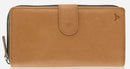 Brando Cooper Genuine Leather Multicard Zip Purse | Tan - iBags.co.za