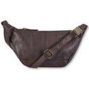 Brando Daytona Leather Waist Bag Brown - iBags.co.za