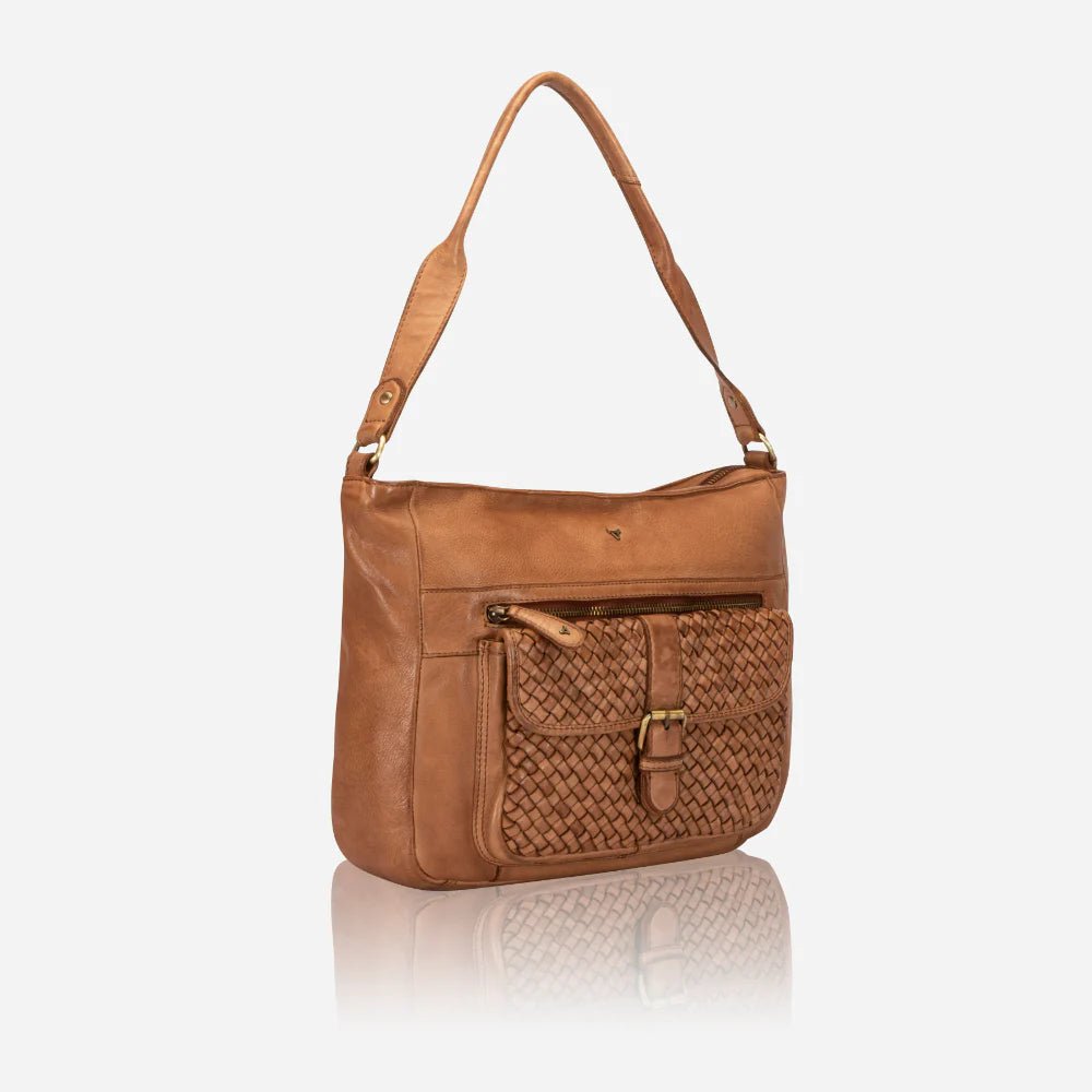 Brando Diaz Shopper | Tan - iBags - Luggage & Leather Bags