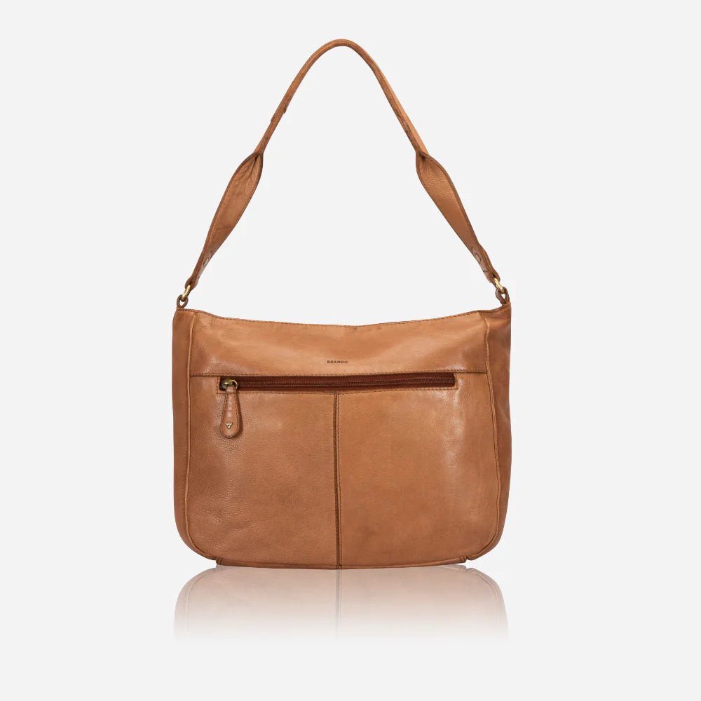 Brando Diaz Shopper | Tan - iBags - Luggage & Leather Bags