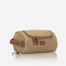 Brando Duvall Washbag | Khaki - iBags - Luggage & Leather Bags