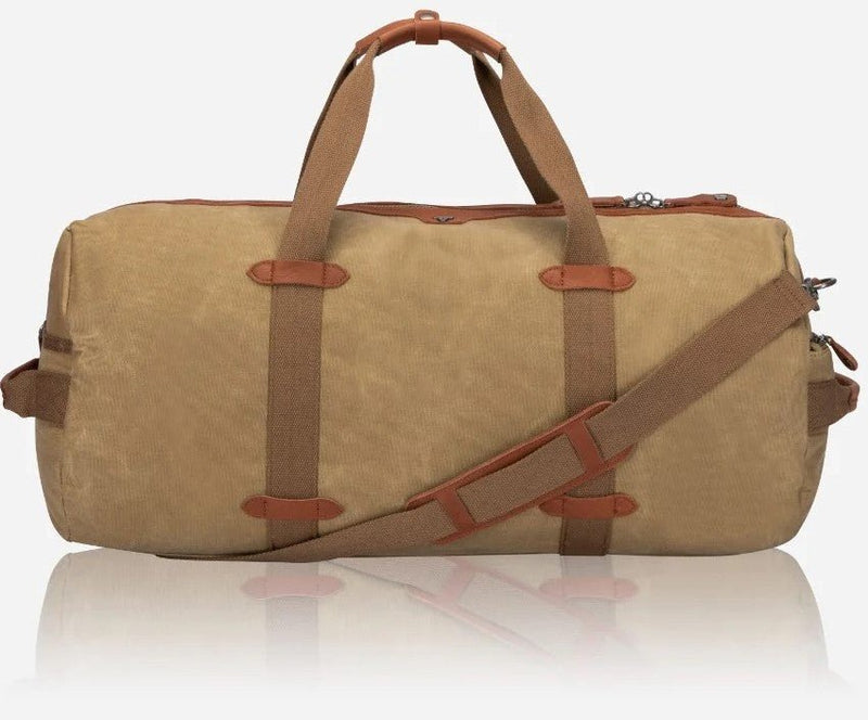 Brando Duvall Weekender Duffel Bag | Khaki - iBags - Luggage & Leather Bags