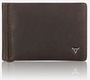 Brando Eastwood Wallet With Money Clip | Brown - iBags - Luggage & Leather Bags