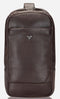 Brando Kudu Leather Single Strap Backpack | Brown - iBags - Luggage & Leather Bags
