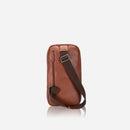 Brando Kudu Leather Single Strap Backpack | Copper - iBags - Luggage & Leather Bags