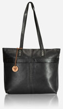 Brando Seymour Charlize Shopper | Black - iBags - Luggage & Leather Bags