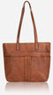 Brando Seymour Charlize Shopper | Cognac - iBags - Luggage & Leather Bags