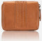Brando Seymour Garbo Small Zip Around Purse | Tan - iBags - Luggage & Leather Bags