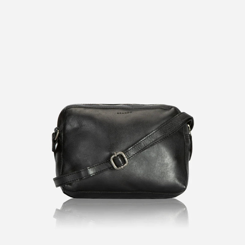 Brando Seymour Kate Small Cross Body Bag | Black - iBags - Luggage & Leather Bags