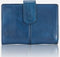 Brando Seymour Loren Medium Purse With Tab Closure | Cobalt - iBags - Luggage & Leather Bags