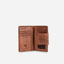 Brando Seymour Loren Medium Purse With Tab Closure | Cognac - iBags - Luggage & Leather Bags