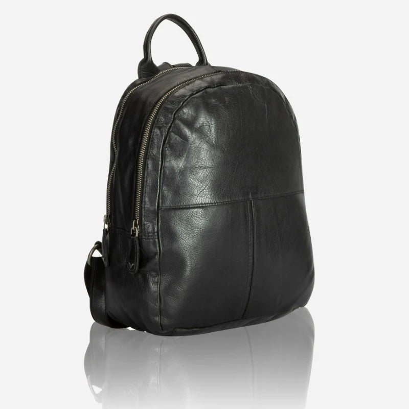 Brando Seymour Naomi Backpack | Black - iBags - Luggage & Leather Bags