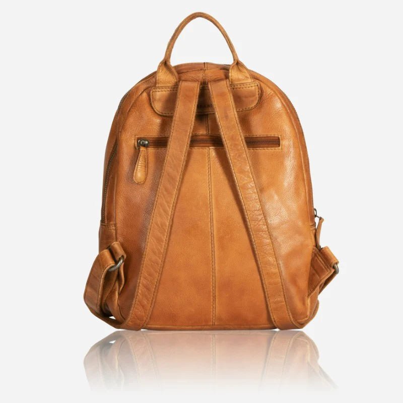 Brando Seymour Naomi Backpack | Tan - iBags - Luggage & Leather Bags