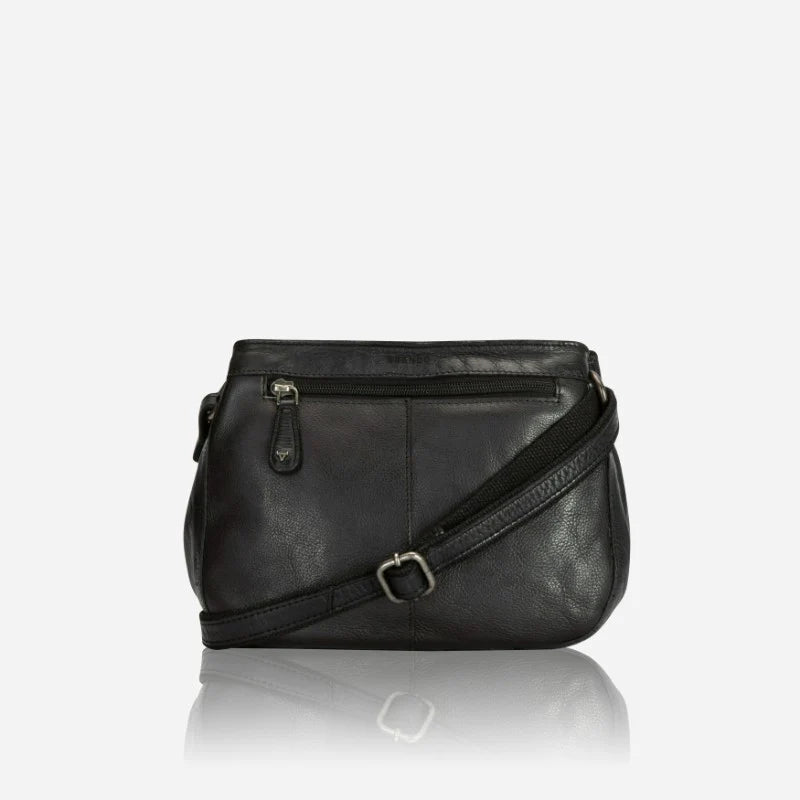 Brando Seymour Winona Cross Body Bag | Black - iBags - Luggage & Leather Bags