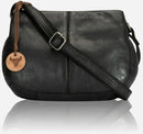 Brando Seymour Winona Cross Body Bag | Black - iBags - Luggage & Leather Bags