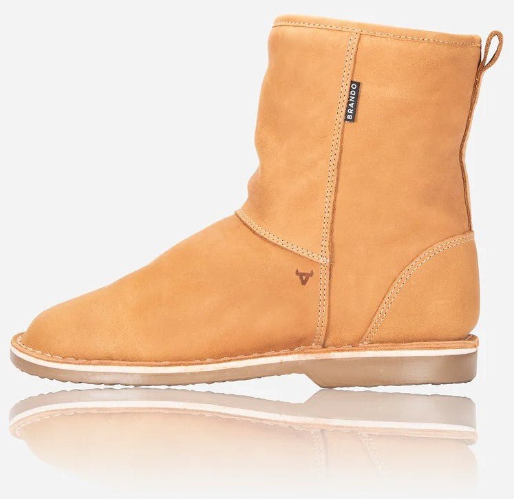 Brando Slater Unisex Boot | Tan - iBags - Luggage & Leather Bags