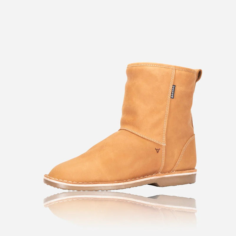 Brando Slater Unisex Boot | Tan - iBags - Luggage & Leather Bags