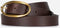 Brando Weisz Ladies Tri Loop Belt 30mm | Brown - iBags - Luggage & Leather Bags