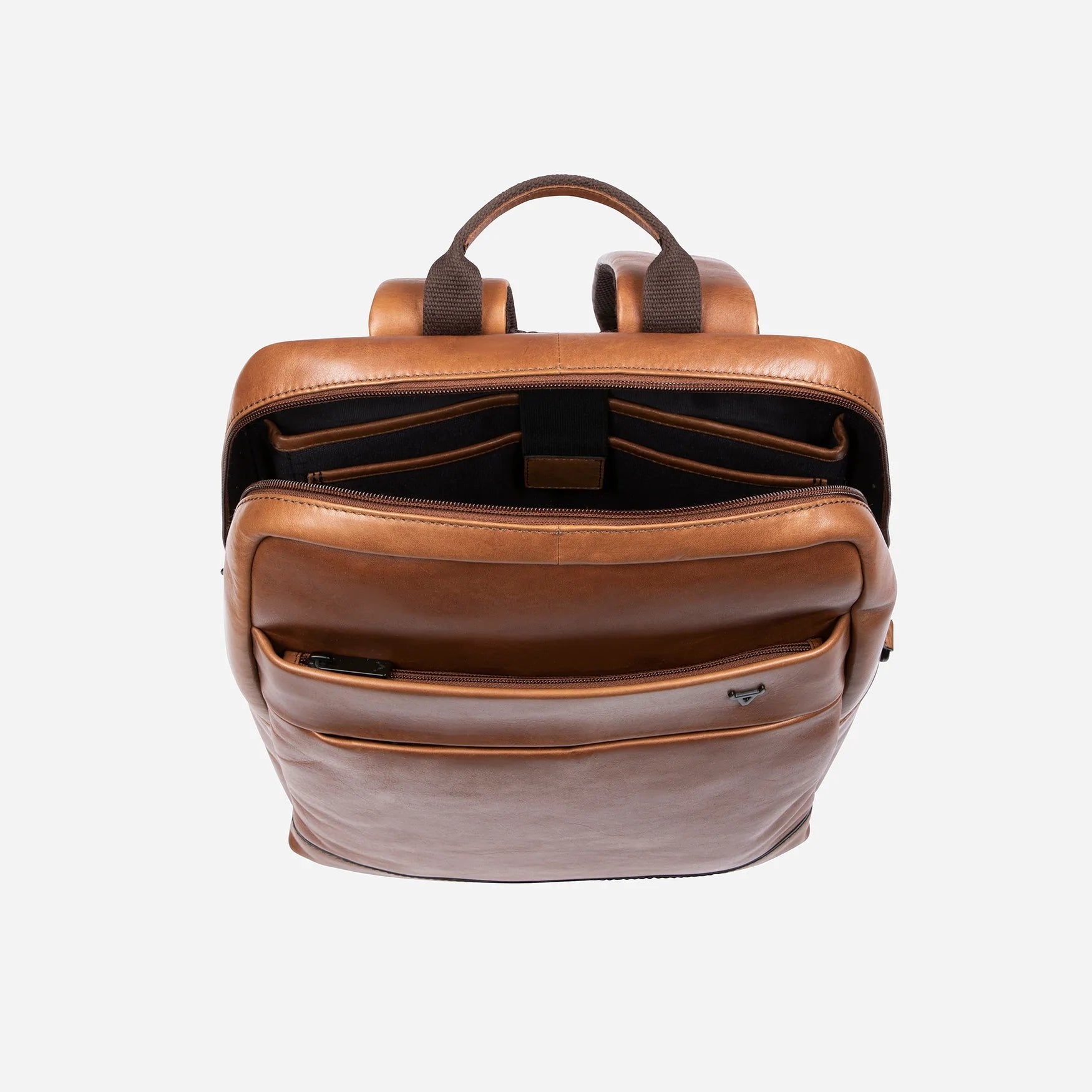 Brando Winchester 15" Laptop Backpack | Medium Brown - iBags - Luggage & Leather Bags